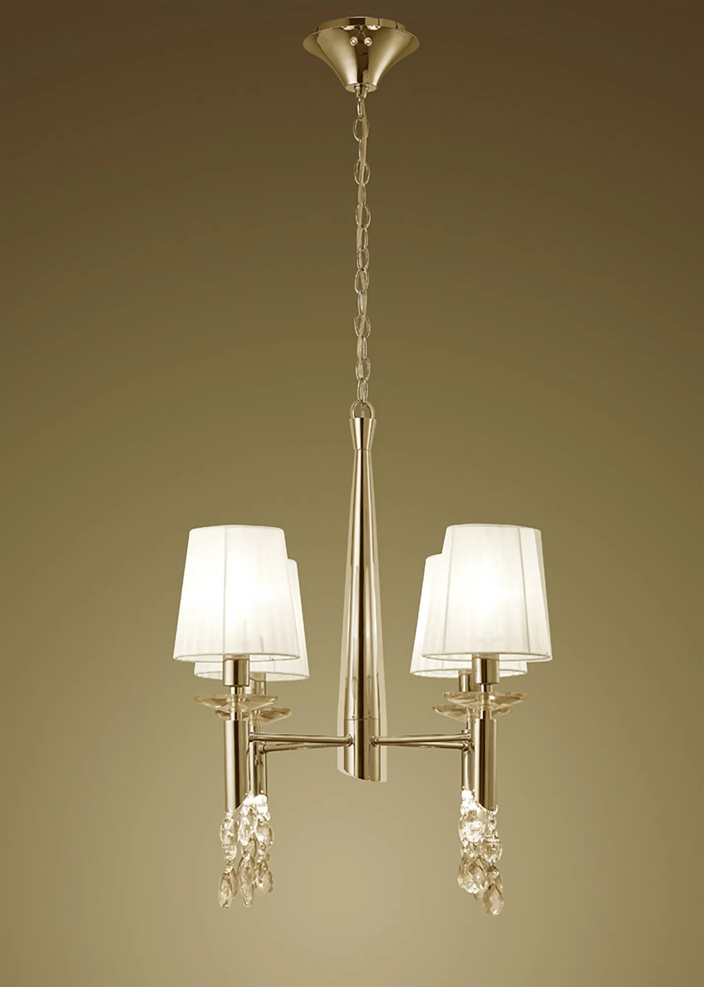 Tiffany French Gold-White Crystal Ceiling Lights Mantra Shaded Crystal Fittings Tiffany French Gold-White Crystal Ceiling Lights Mantra Shaded Crystal Fittings